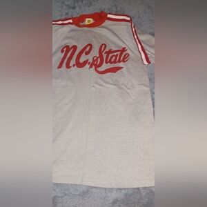 N.C. State Gray and Red T-Shirt